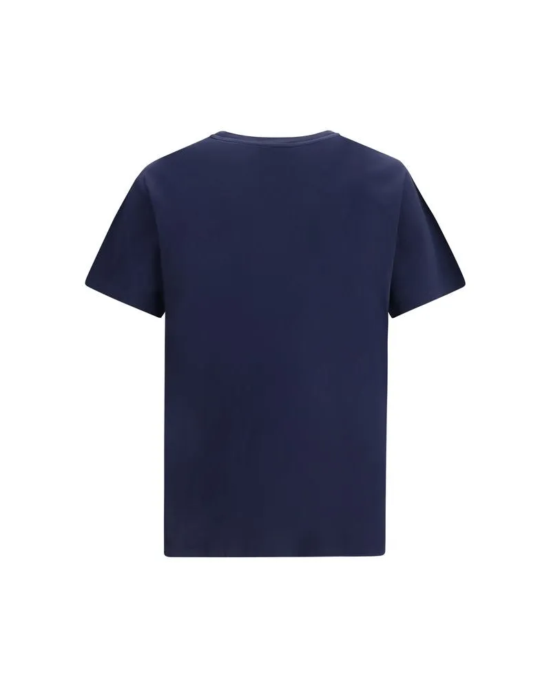 Vivienne Westwood Men's Blue Cotton T-Shirt Navy