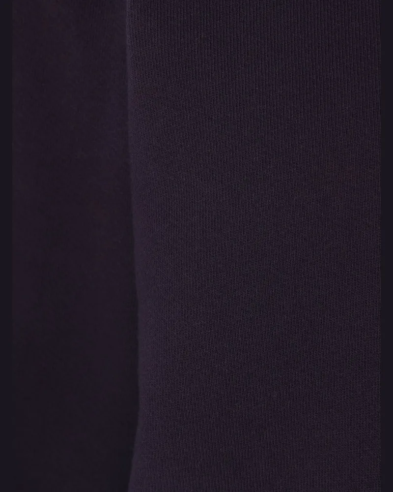 C.P. Company Logo-Embroidered Cotton Fleece Sweatshirt — Navy Navy