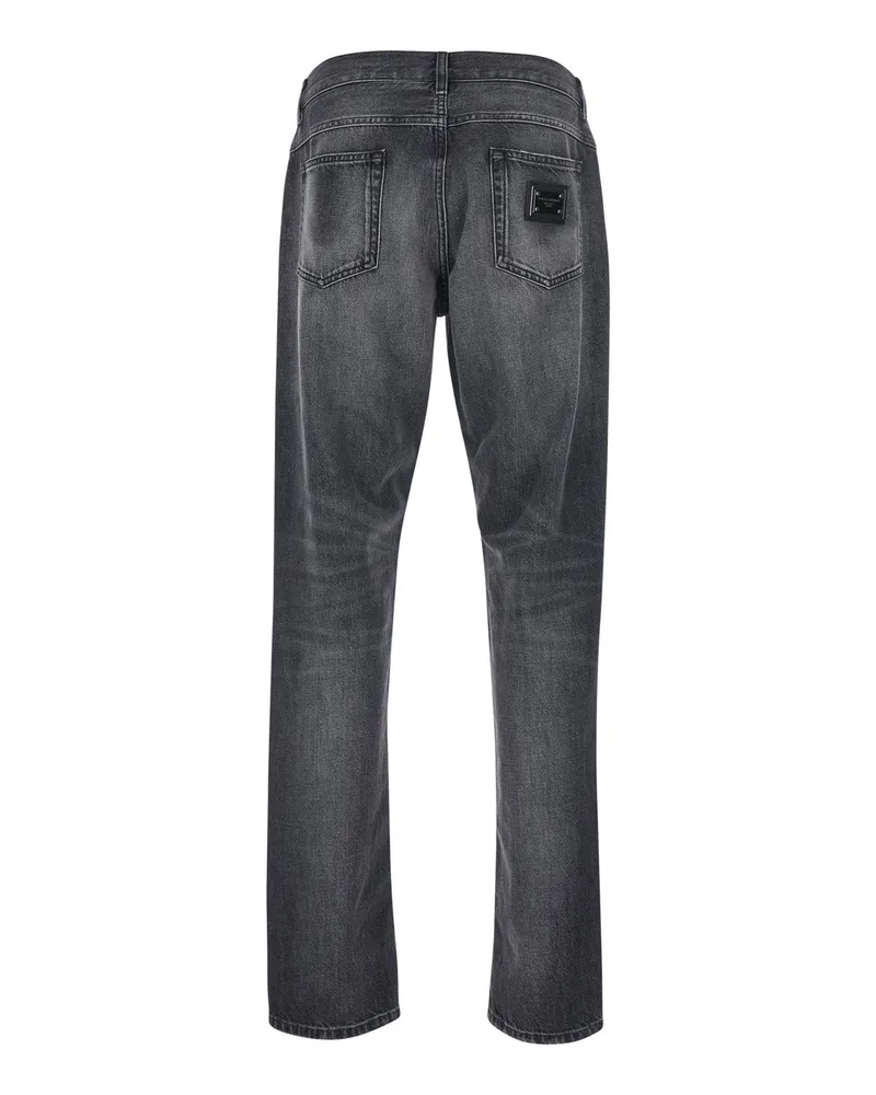 Dolce & Gabbana Men's Jeans Grey Denim Gray