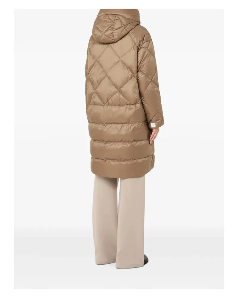 Max Mara Cube Down Jacket — Brown Brown