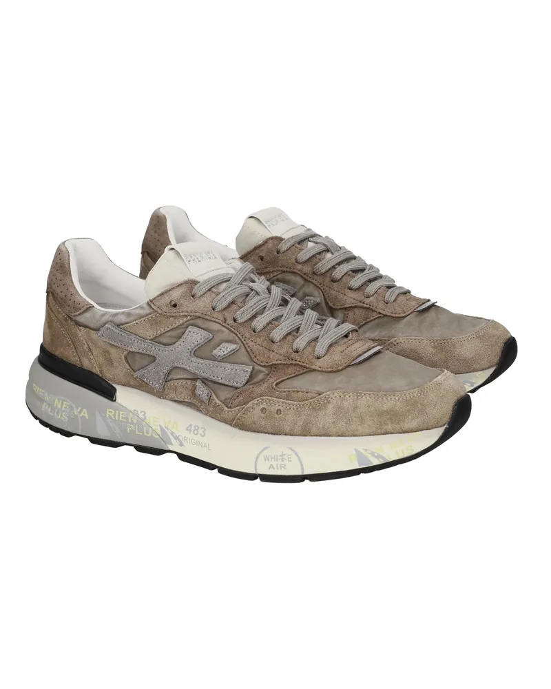 Premiata Mick Sneakers — Brown Brown