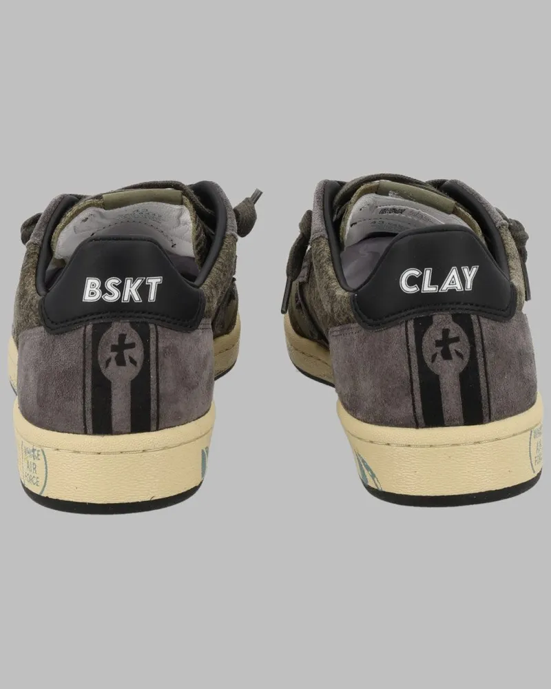 Premiata BSKT Clay Sneaker — Green Green