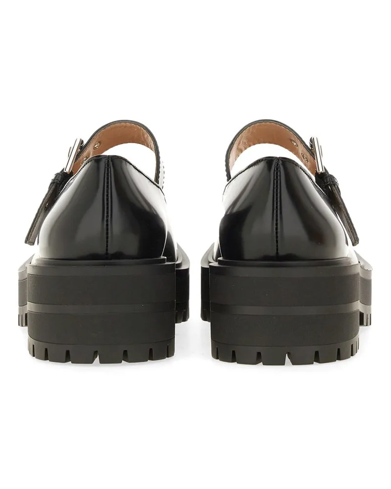 Gianvito Rossi Leather Sandal — Black Black