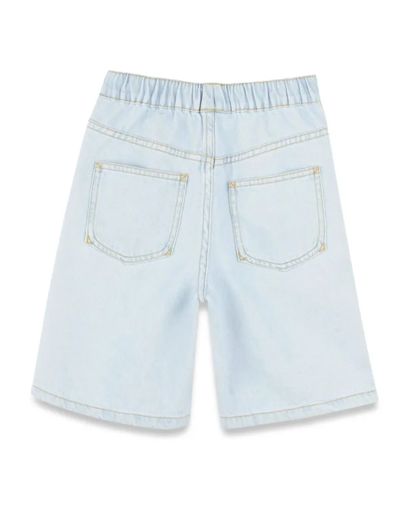 Kenzo Denim Cotton Bermuda Shorts — Denim Denim