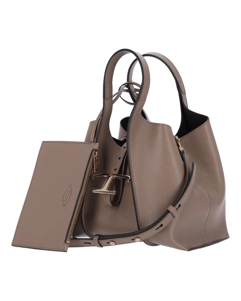 TOD'S Women's Bags Beige Outer: Calf Leather Beige