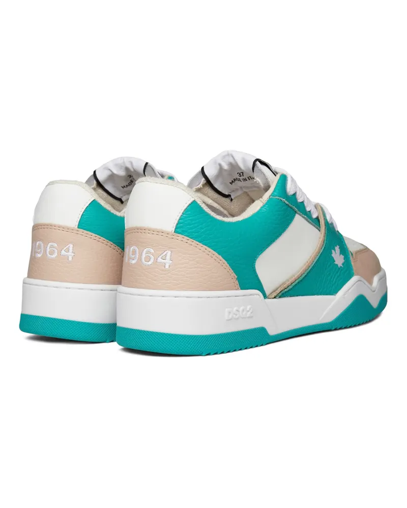 Dsquared2 Women's Spiker Leaf Logo Sneakers Multiple Colors Shoes White