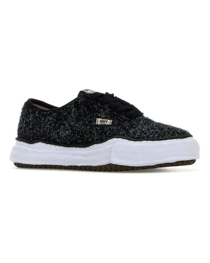 MIHARAYASUHIRO Men's Black Fabric Sneaker Black
