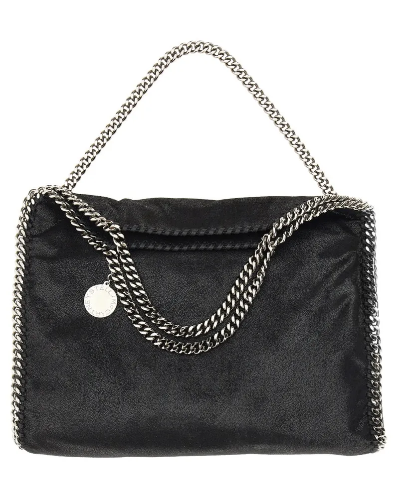 Stella McCartney Falabella Fold Shoulder Bag — Black Black