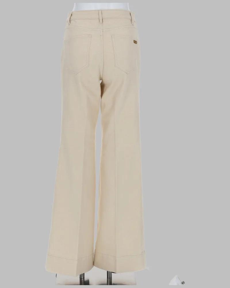 Michael Kors Violette Jeans — Beige Beige