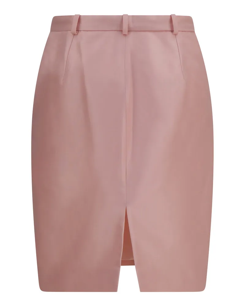 Gucci Women's Silk Faille Skirt Hopeful Pink Pink