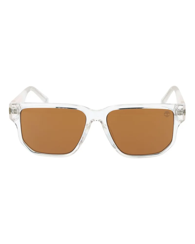 Timberland TI-1062406 Plastic Full-Rim Sunglasses — Clear Clear