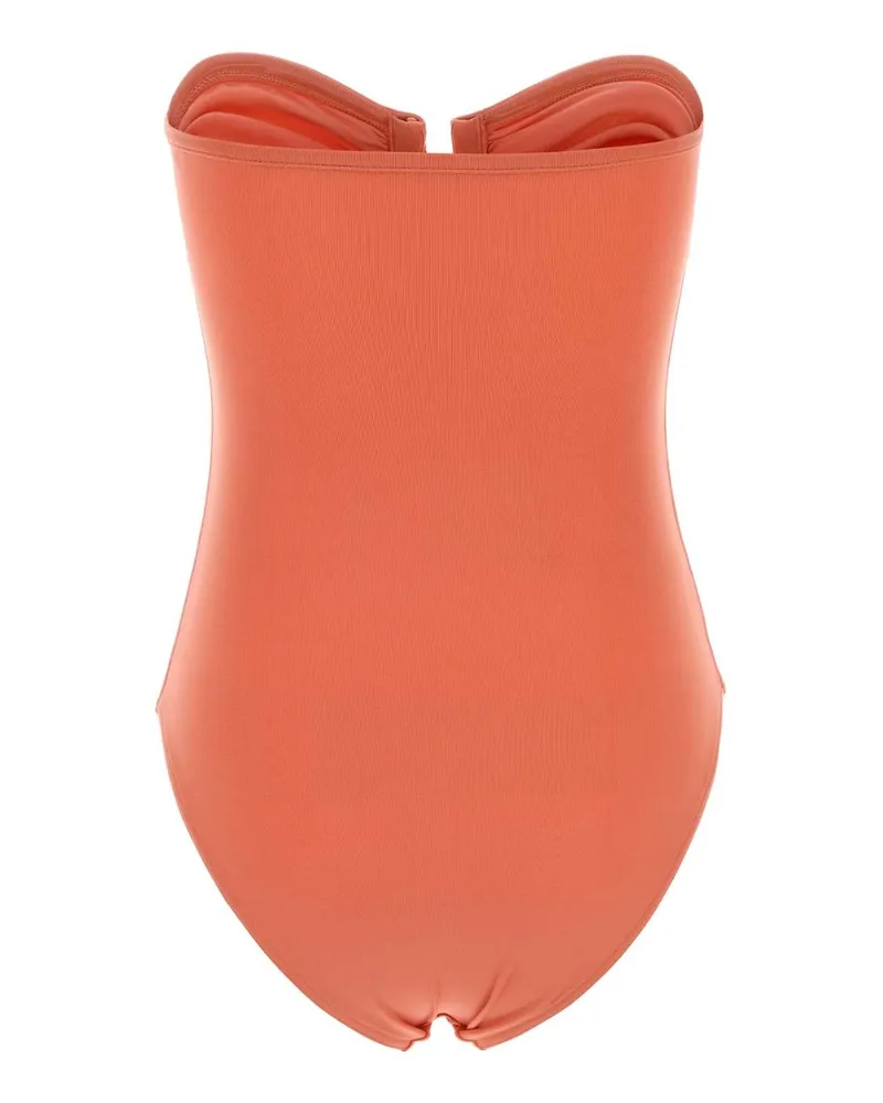 Eres Stretch Nylon Swimsuit — Orange Orange