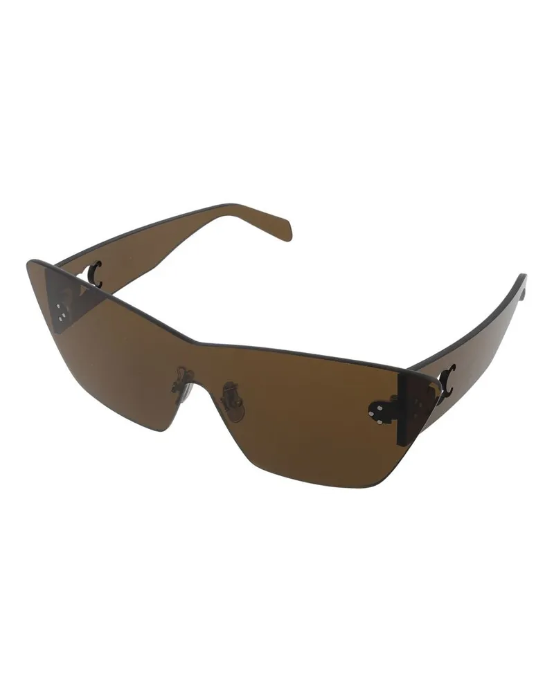 Celine CL40351U Frameless Design Sunglasses — Brown Brown