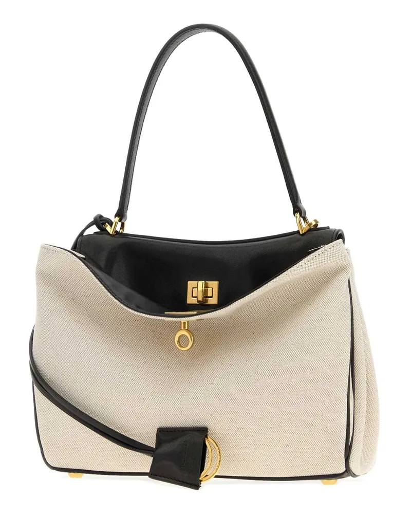 Balenciaga Colorblock Lamb Shoulder Bag — Multicolor Multicolor