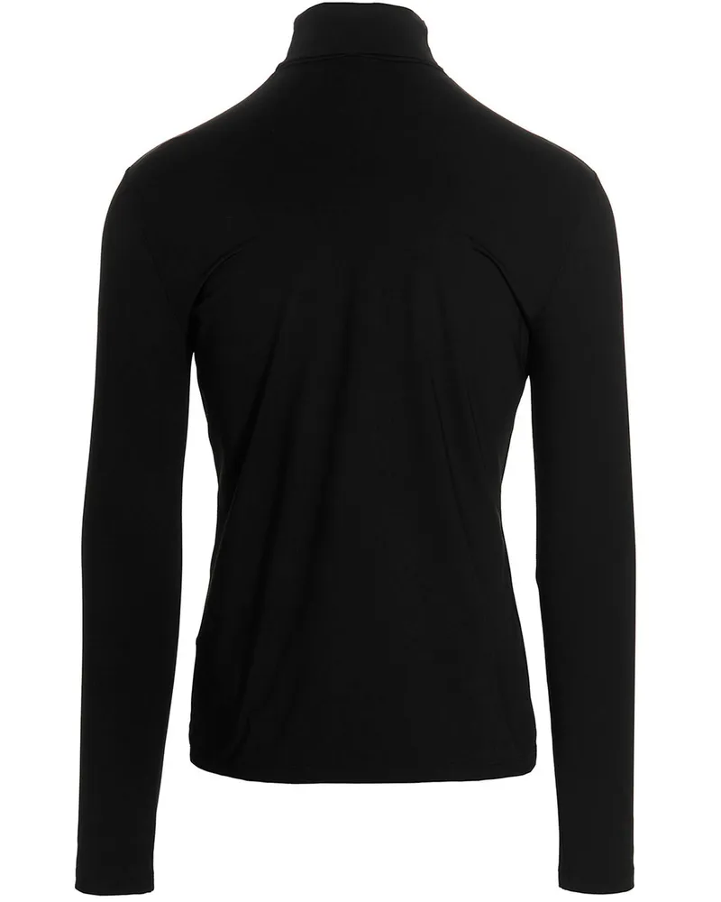 VTMNTS Logo Stretch Lycra Sweater — Black Black