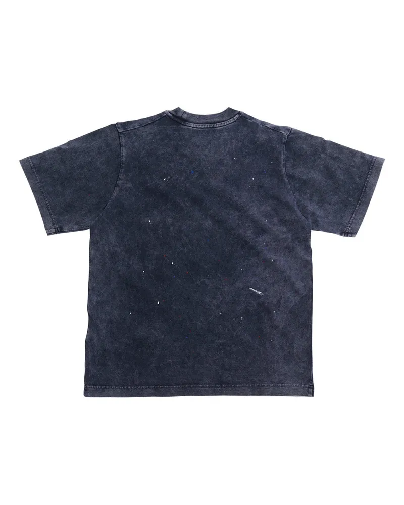 Dsquared2 Logo-Printed Cotton T-Shirt — Navy Navy