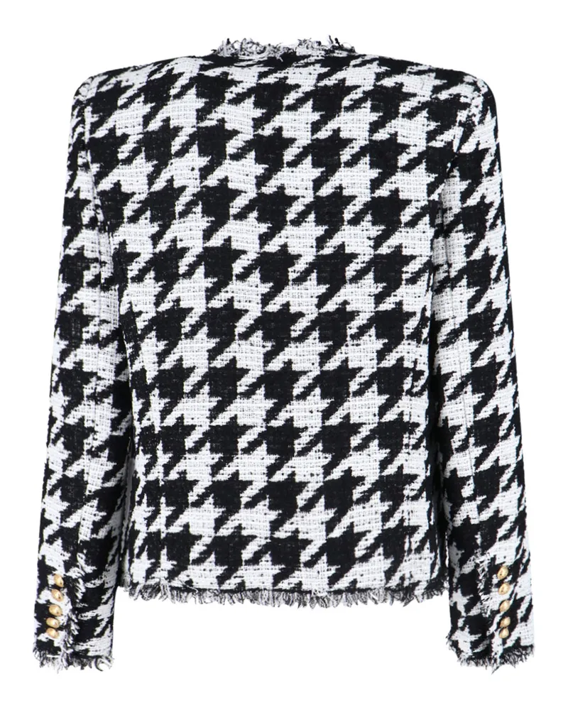 Balmain Women's Jackets Black Cotton Black