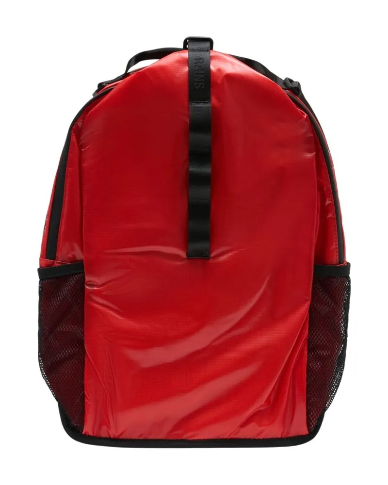 RAINS Unisex Sibu Clip Front W3 Backpack -  Synthetic Red Bags Backpacks Red