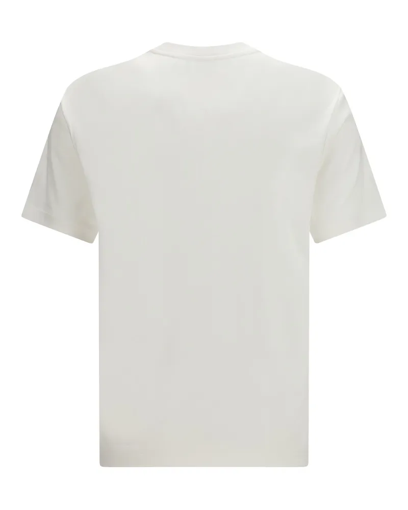 Giorgio Armani Men's Cotton T-Shirt Optical White T-Shirts And Polos White