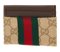 Women's Case Card Beige Cotton Linen Polyurethane Wallet