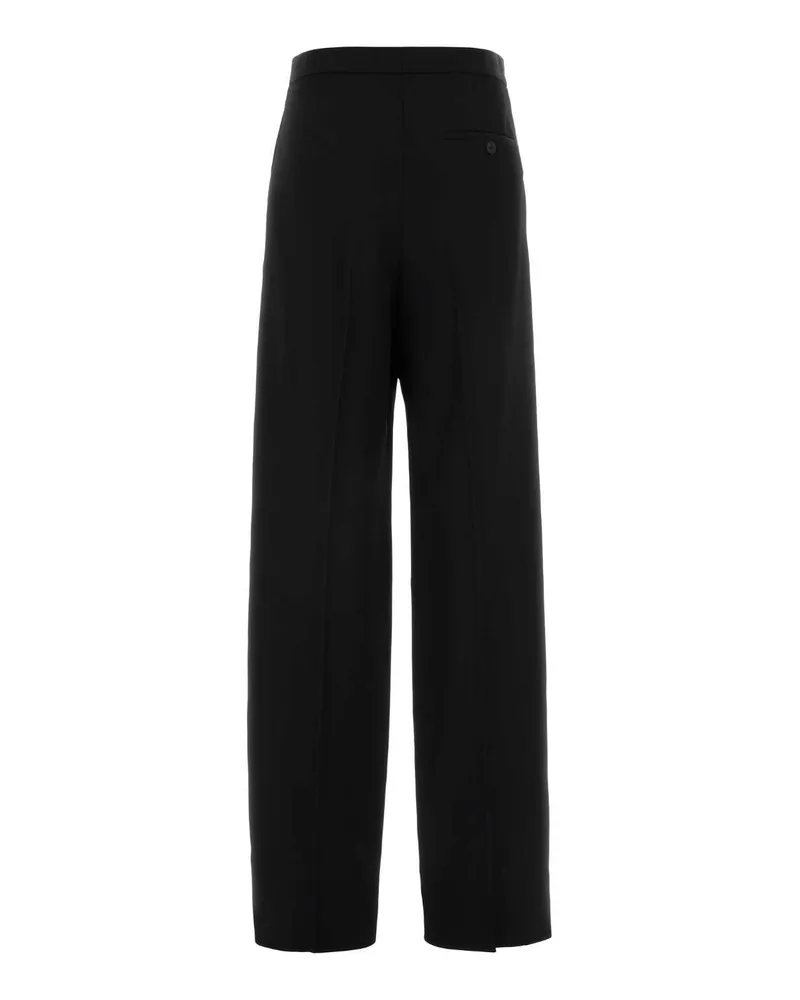 Balenciaga 857607tnt21 1000 Black T Wool Pantaloni Trousers Black
