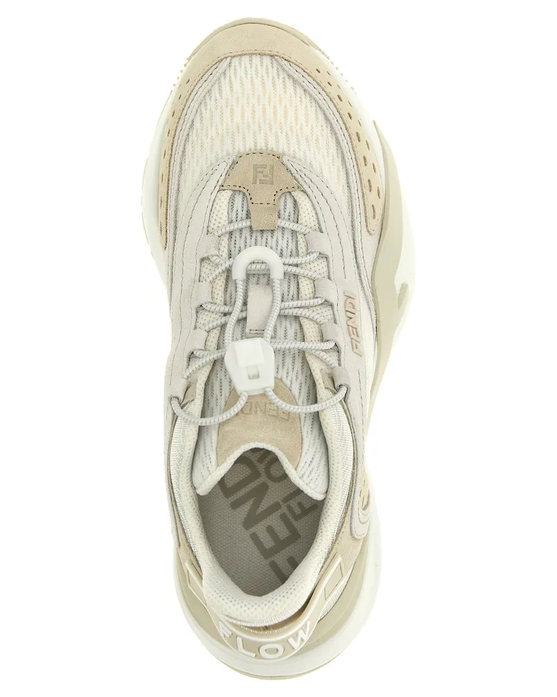 Fendi Flow Sneaker — White White