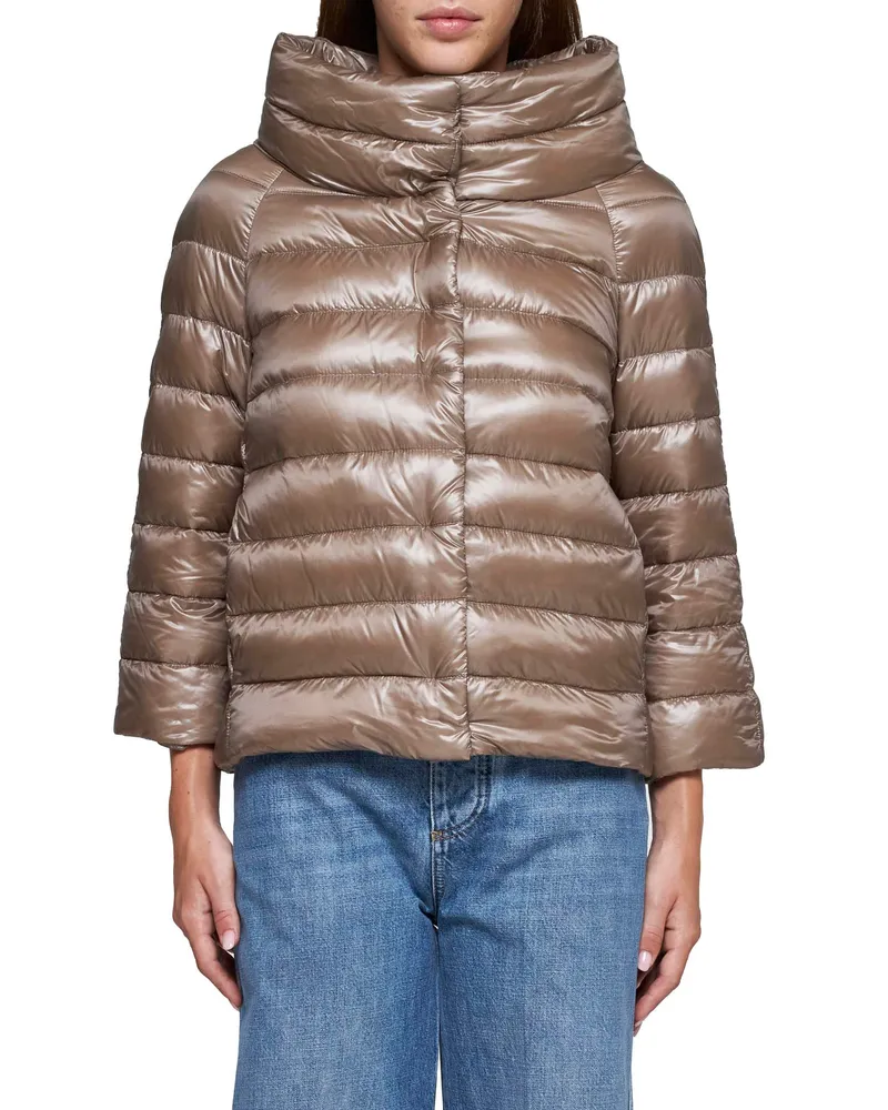 Herno Sofia Down Jacket — Gray Gray
