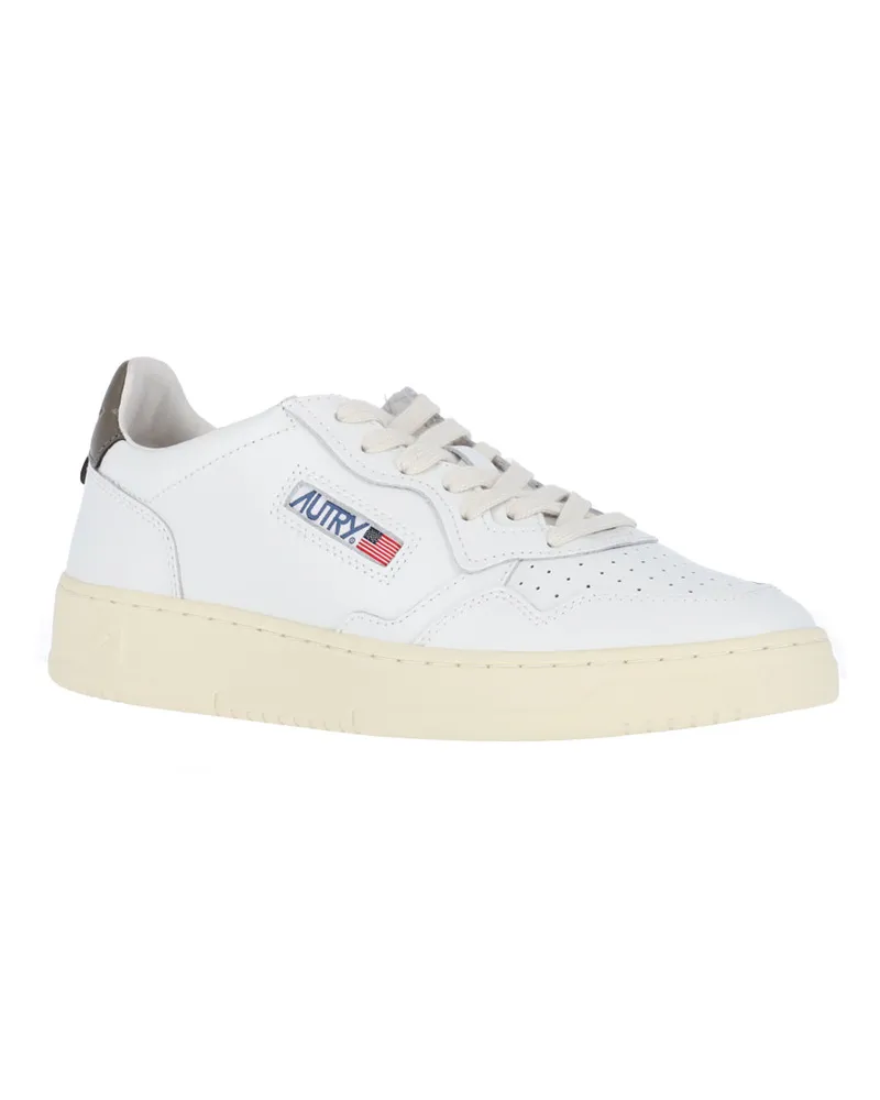 AUTRY Men's Sneakers White Upper: Cow Leather White