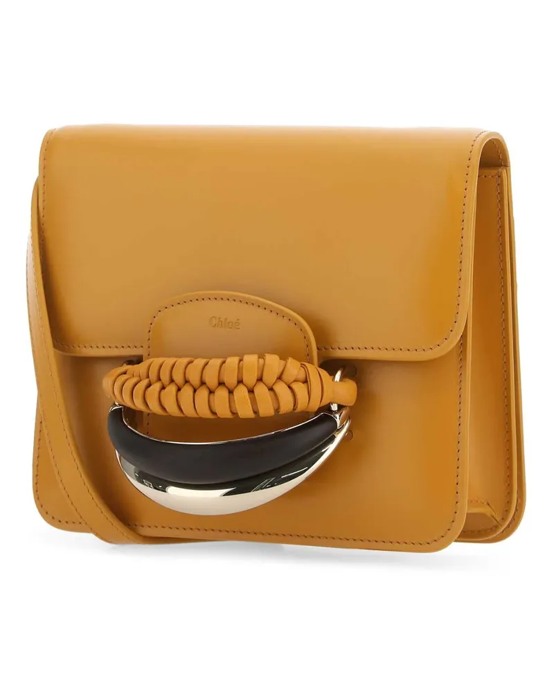 Chloé 216 Clutch Gold