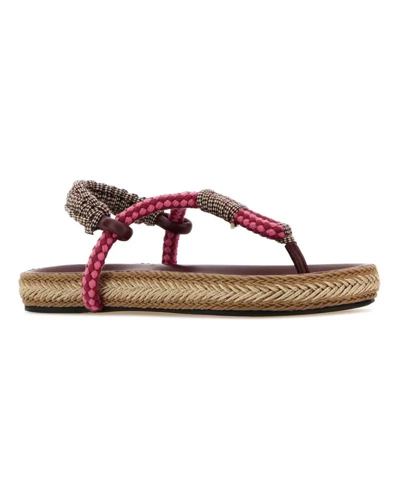 Isabel Marant Gypso Sandals — Burgundy Burgundy