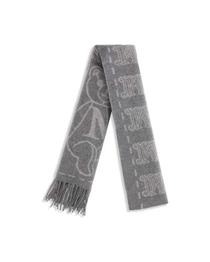 Max Mara Charme Scarf — Gray Gray