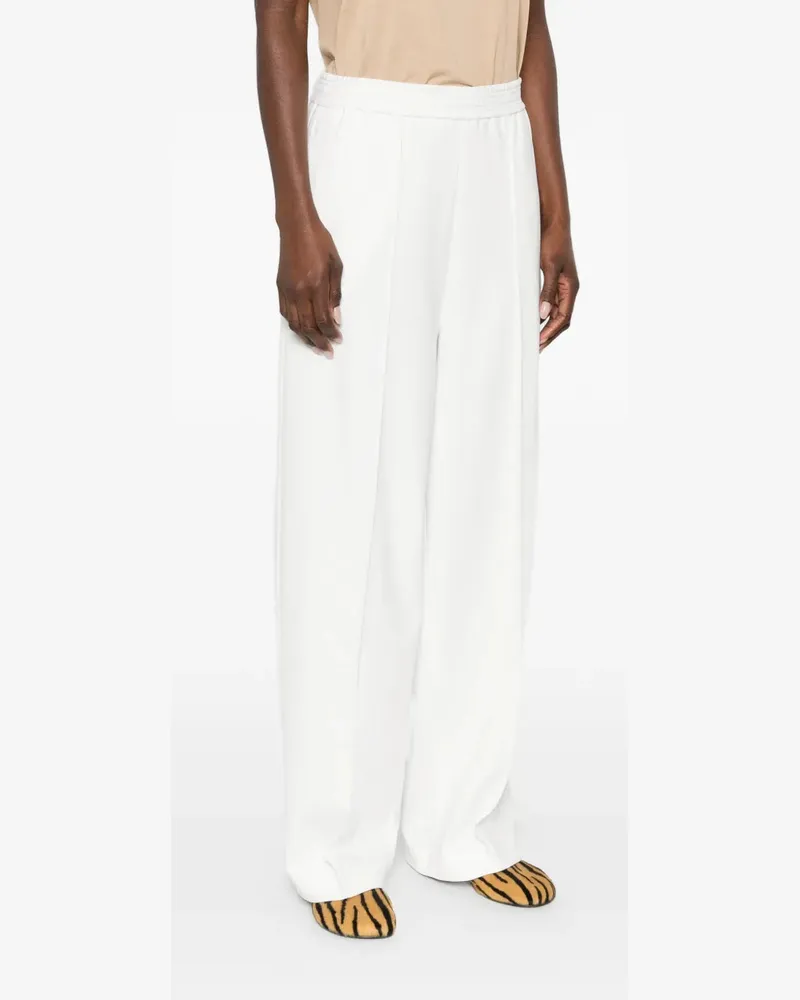 Fabiana Filippi Women's Elasticated Trousers Ss26 W White