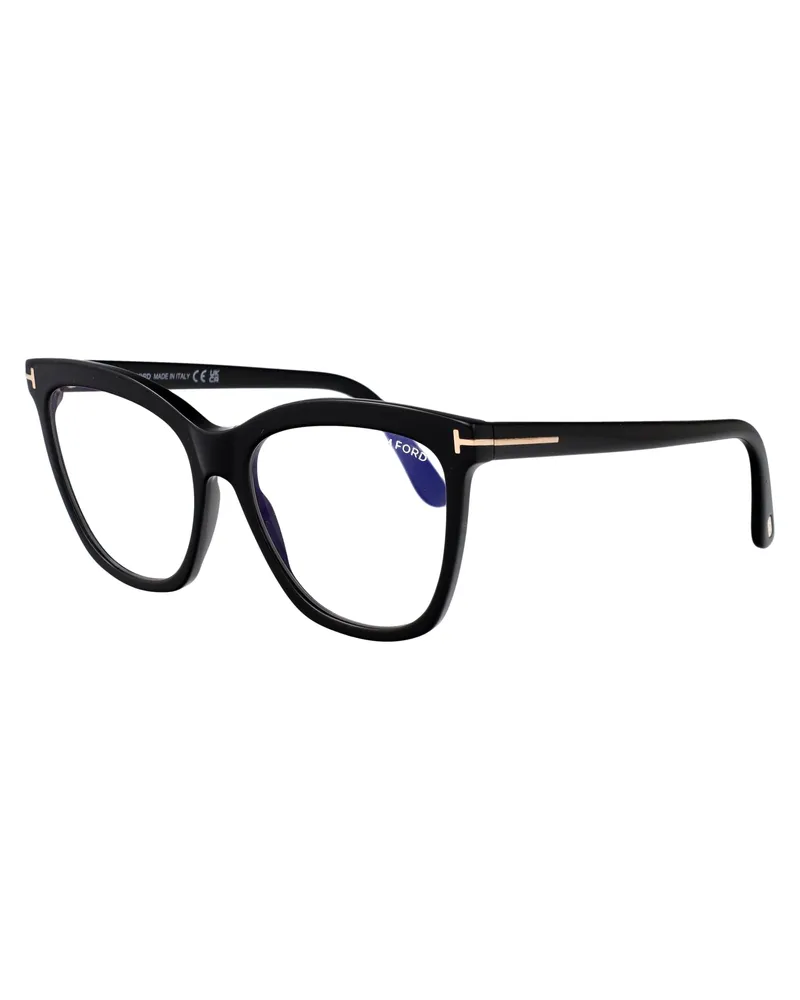 Tom Ford Women's Optical Sunglasses Black Acetate Glasses & Frames Black