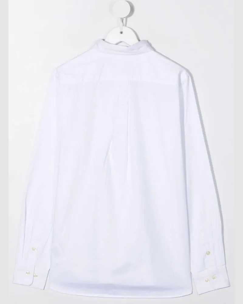Ralph Lauren Embroidered Logo Shirt — White White