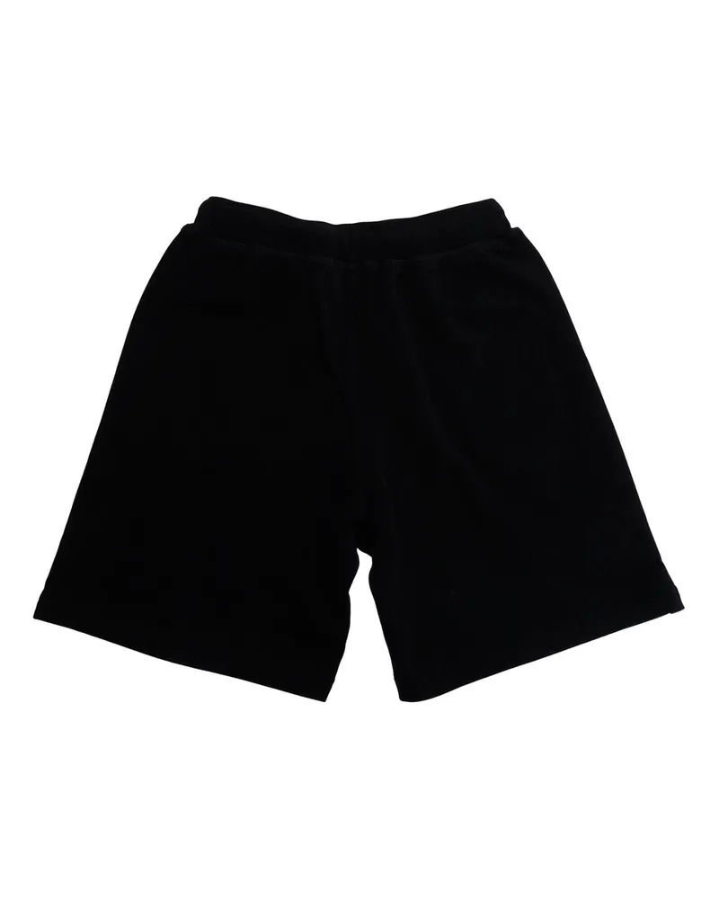 Dsquared2 Boys' Shorts With Contrast Details — Black Cotton Black