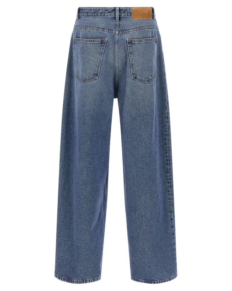 Maison Margiela Men's Blue Cotton Jeans Denim Clothing Blue