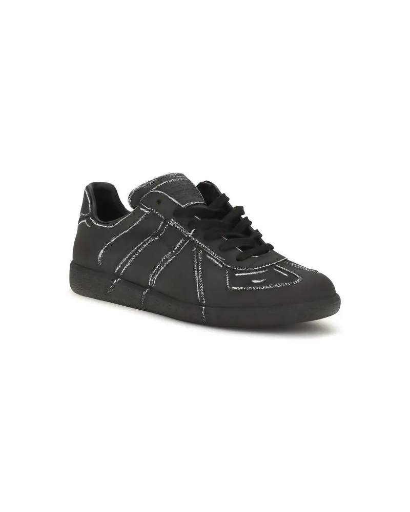 Maison Margiela Replica Sneakers — Black Black
