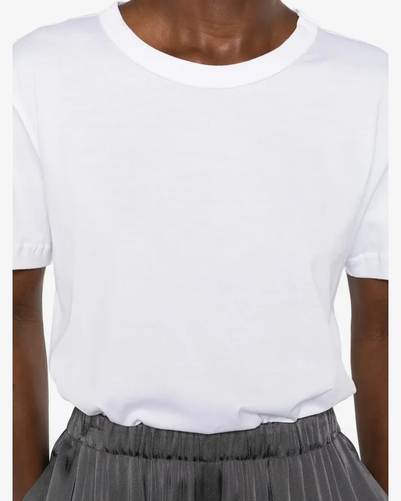 Fabiana Filippi Women's Short-Sleeve T-Shirt Ss26 W White
