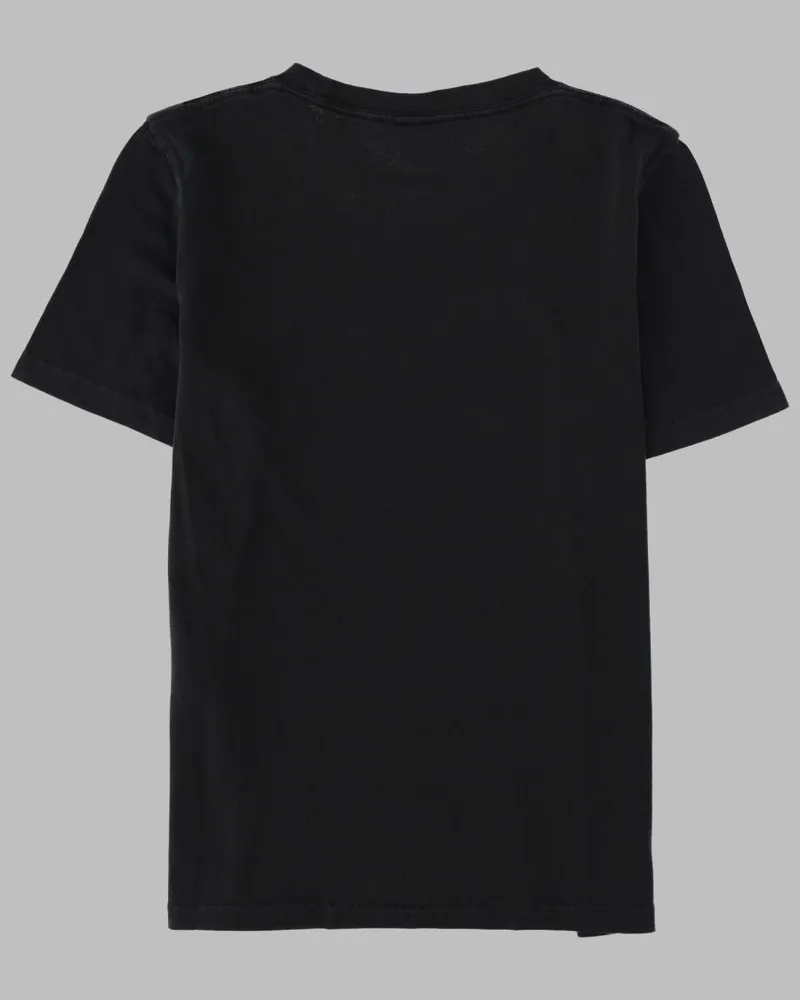 Chloé Logo Cotton Jersey T-Shirt — Black Black