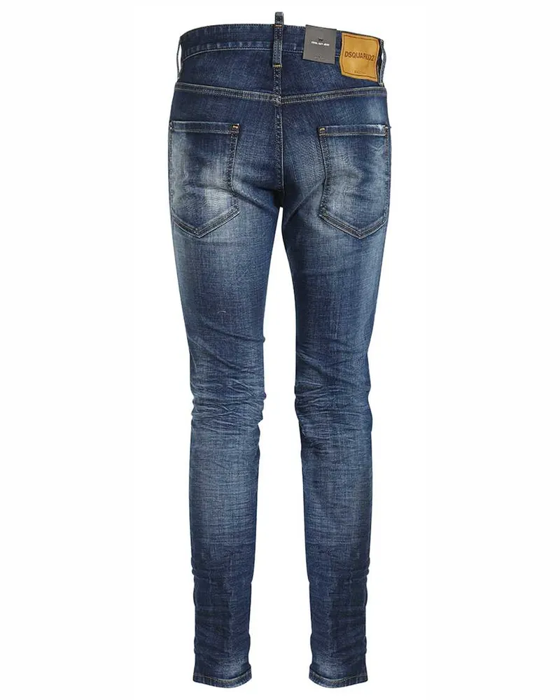 Dsquared2 Men's Cool Guy 5-Pocket Skinny Jeans Denim Cotton Blue