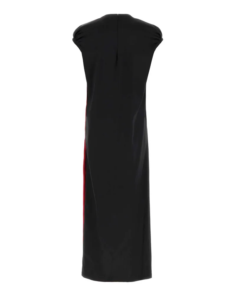 Loewe Satin Dress — Black Black