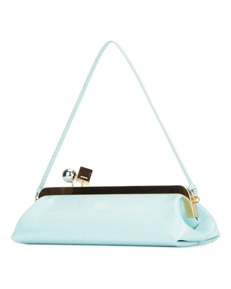 Jacquemus La Pochette Salon Clutch — Blue Blue