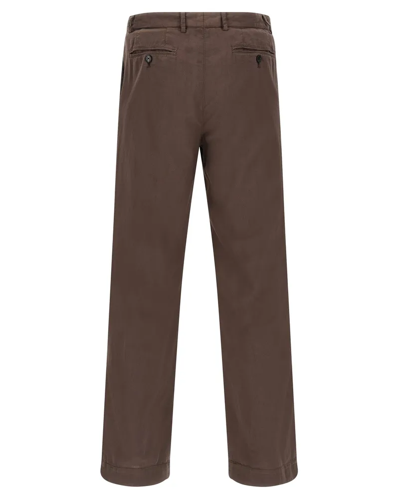 Cellar Door Drift Trousers — Brown Brown