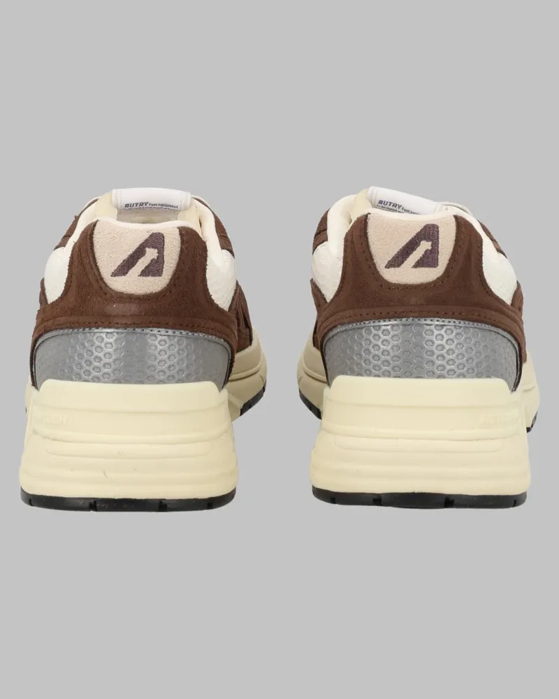 AUTRY Hyperway Low Sneaker — Brown Brown