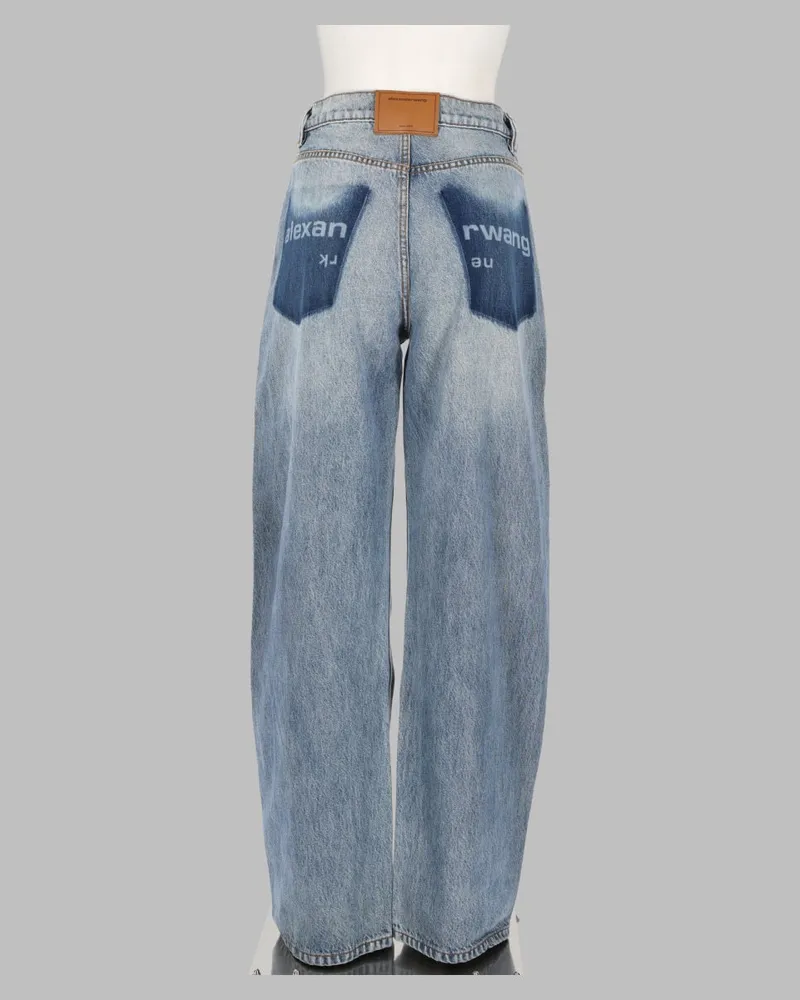 Alexander Wang Float Jeans — Blue Blue