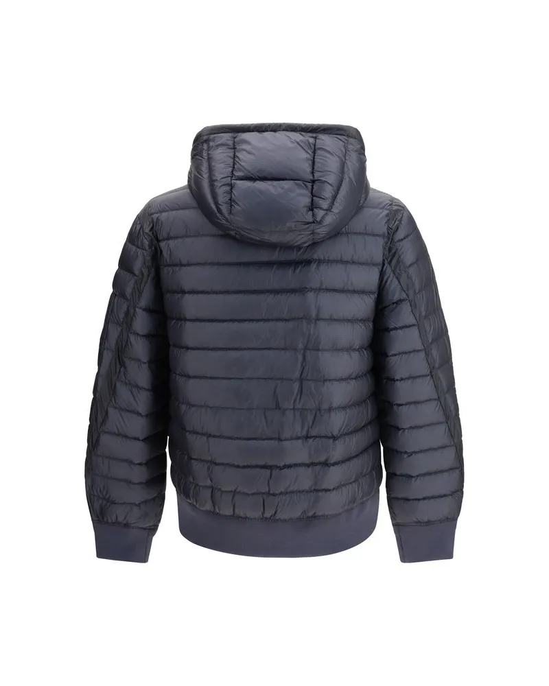 C.P. Company Men Blue Polyamide Shell Jacket Clothing Blue