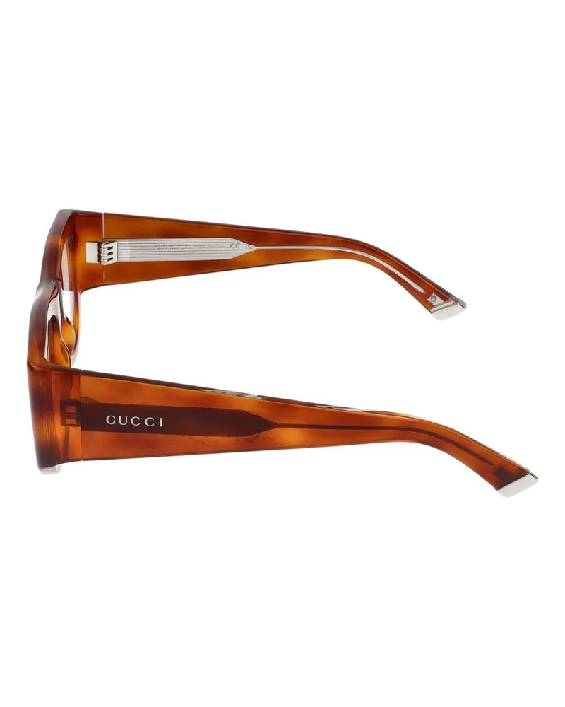 Gucci Women's Sunglasses  Gg1917s 005 Havana Transpa 21-140 Acetate Havana