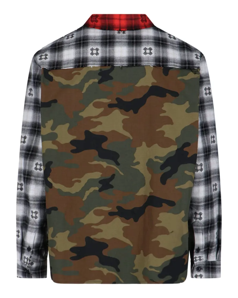 Amiri Men's Shirts Red Cotton Red