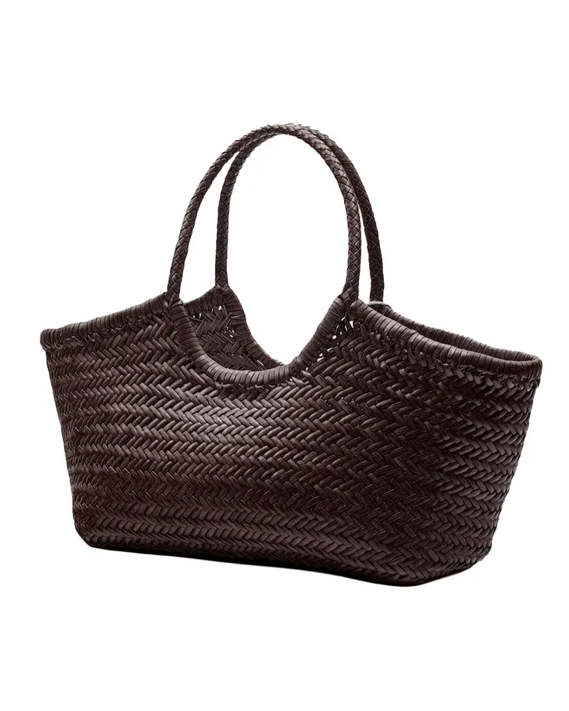 Dragon Diffusion Nantucket Basket Big Shoulder Bag — Brown Brown