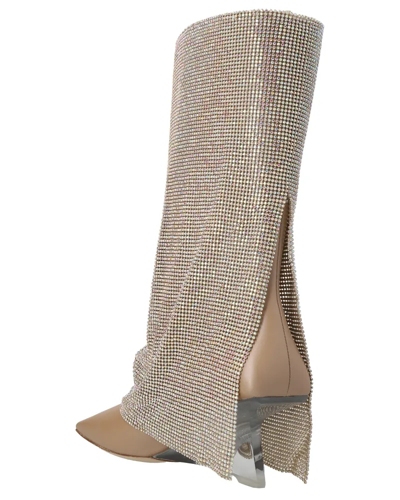 Benedetta Bruzziches Virginia Boot — Beige Beige